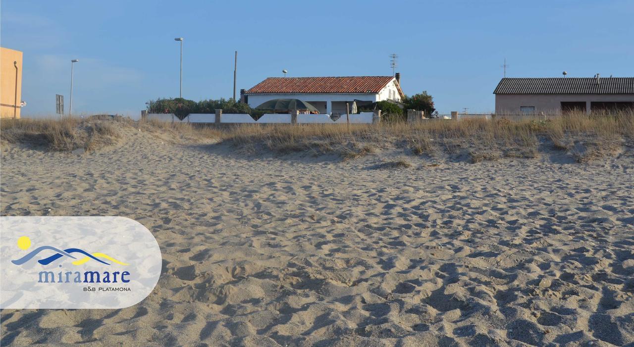 Miramare Struttura Sulla Spiaggia 普拉塔莫纳 外观 照片