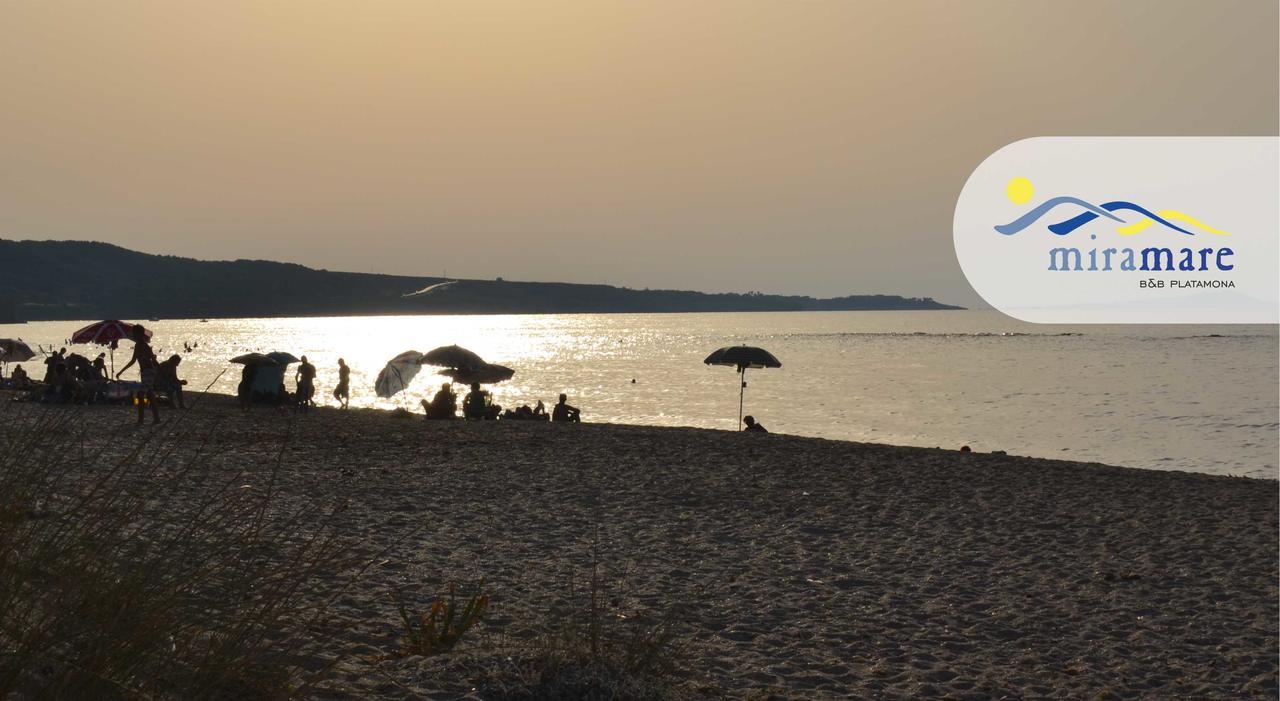 Miramare Struttura Sulla Spiaggia 普拉塔莫纳 外观 照片