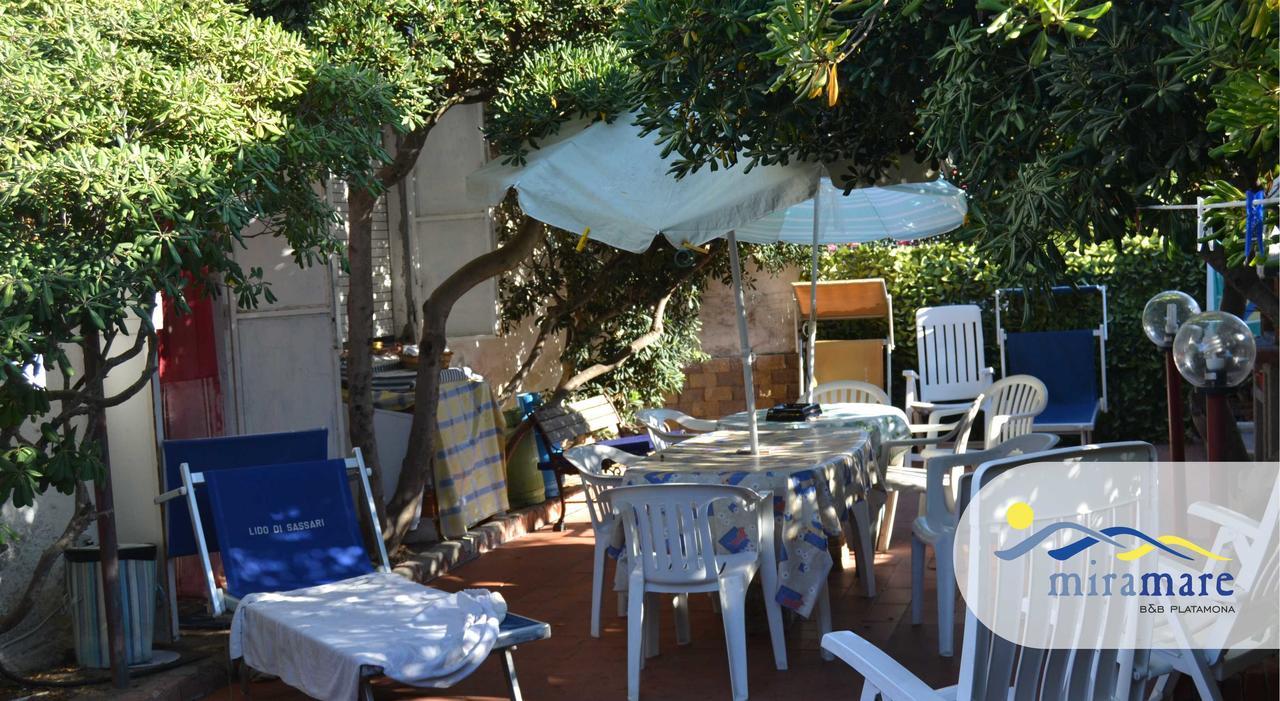 Miramare Struttura Sulla Spiaggia 普拉塔莫纳 外观 照片